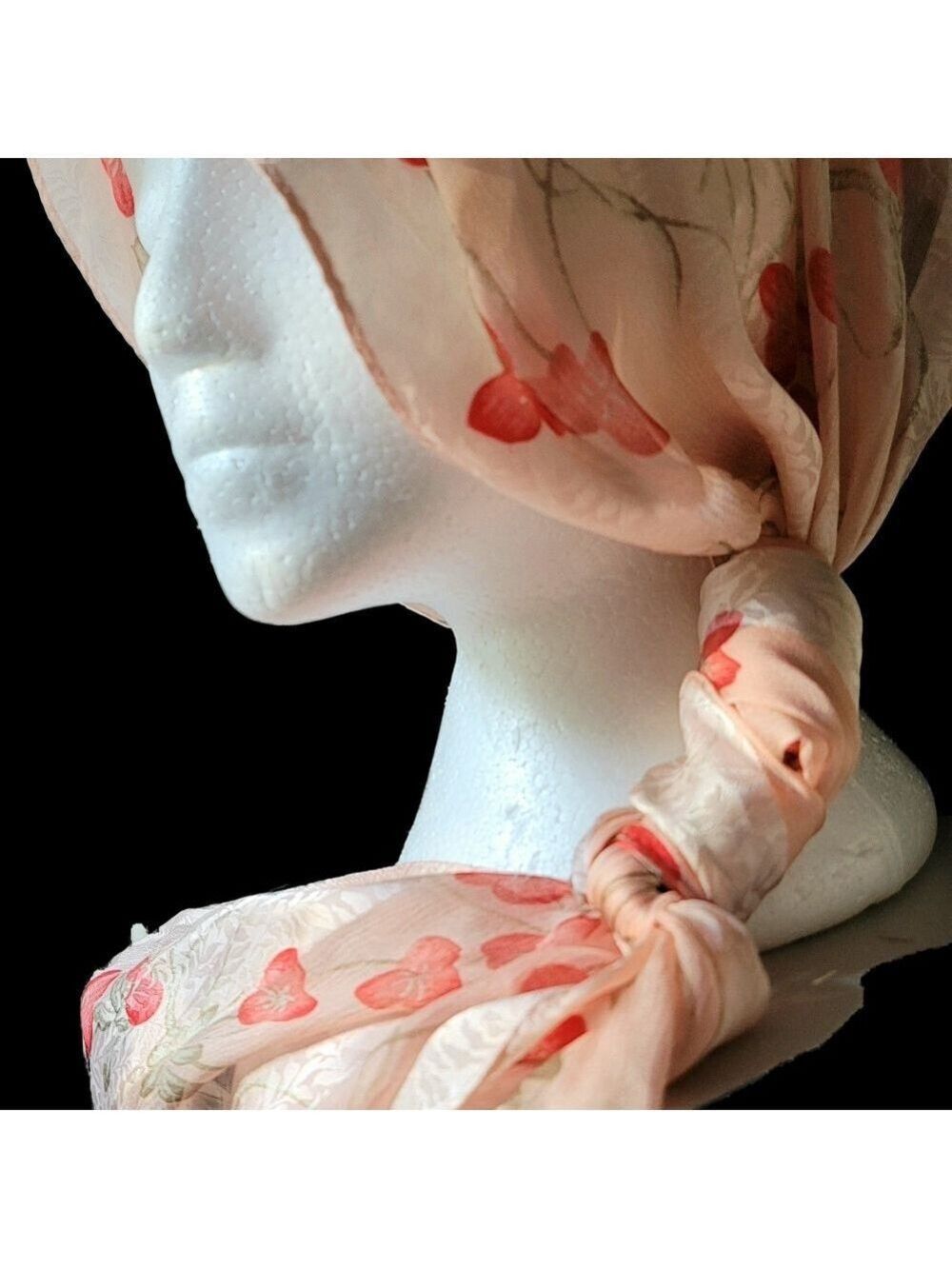 Perry Ellis Silk Floral Scarf